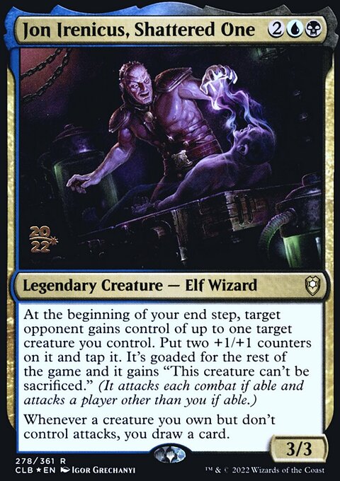 Jon Irenicus, Shattered One, Battle for Baldur's Gate Promos #278s, Magic: The Gathering card