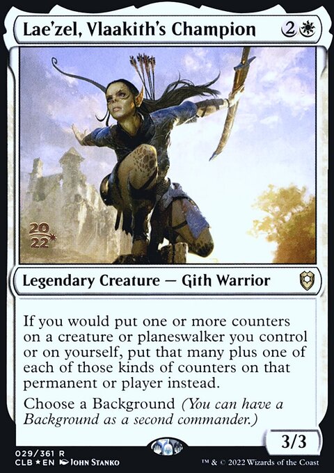 Lae'zel, Vlaakith's Champion, Battle for Baldur's Gate Promos #29s, Magic: The Gathering card