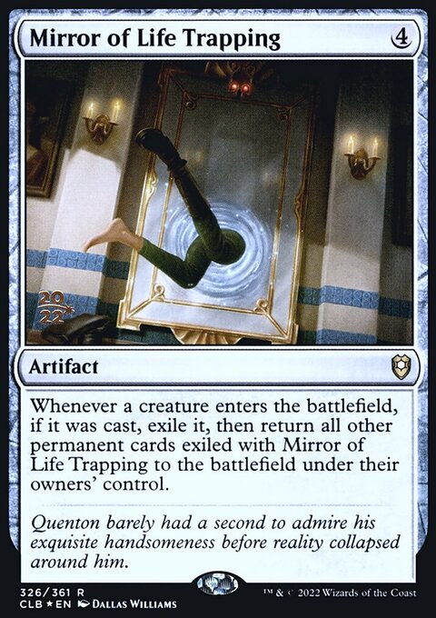 Mirror of Life Trapping, Battle for Baldur's Gate Promos #326s, Magic: The Gathering card
