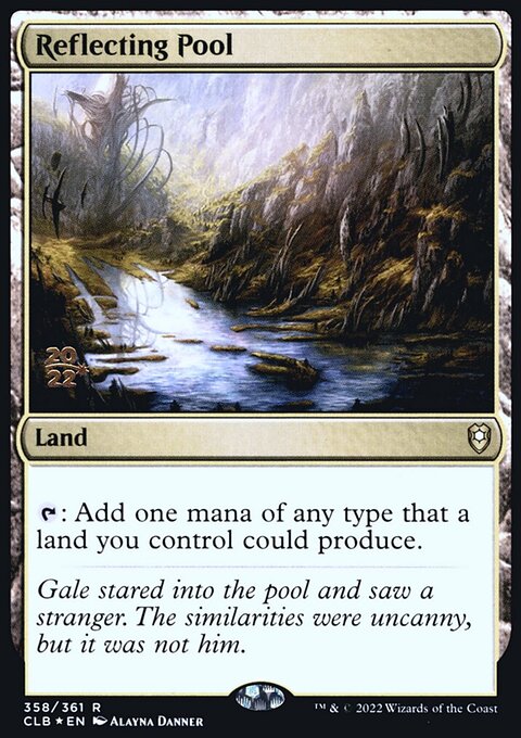 Reflecting Pool, Battle for Baldur's Gate Promos #358s, Magic: The Gathering card