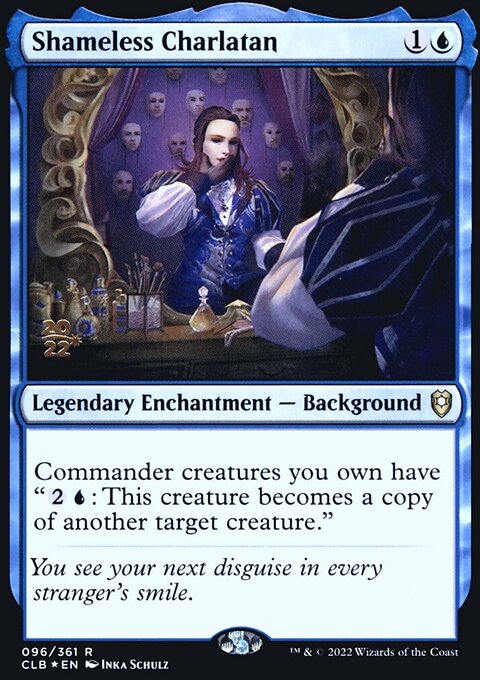 Shameless Charlatan, Battle for Baldur's Gate Promos #96s, Magic: The Gathering card