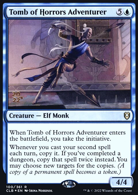 Tomb of Horrors Adventurer, Battle for Baldur's Gate Promos #100s, Magic: The Gathering card