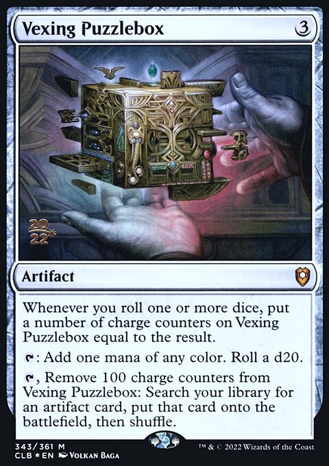 Vexing Puzzlebox, Battle for Baldur's Gate Promos #343s, Magic: The Gathering card
