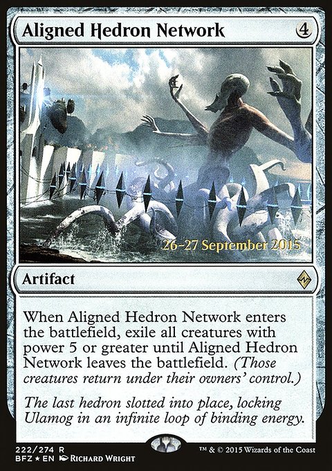 Aligned Hedron Network, Battle for Zendikar Promos #222s, Magic: The Gathering card
