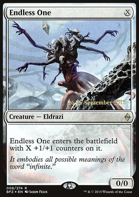 Endless One, Battle for Zendikar Promos #8s, Magic: The Gathering card