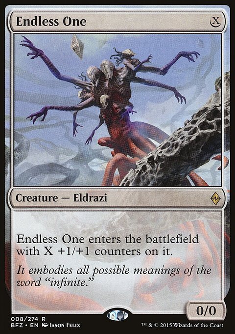 Endless One, Battle for Zendikar #8, Magic: The Gathering card