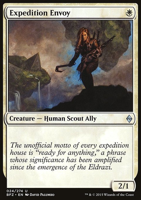 Expedition Envoy, Battle for Zendikar #24, Magic: The Gathering card