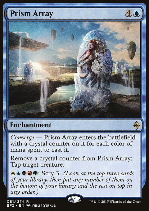Prism Array, Battle for Zendikar #81, Magic: The Gathering card