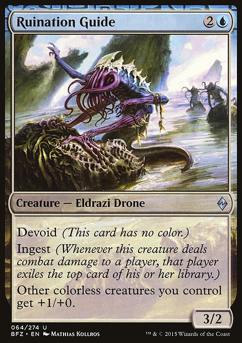 Ruination Guide, Battle for Zendikar #64, Magic: The Gathering card