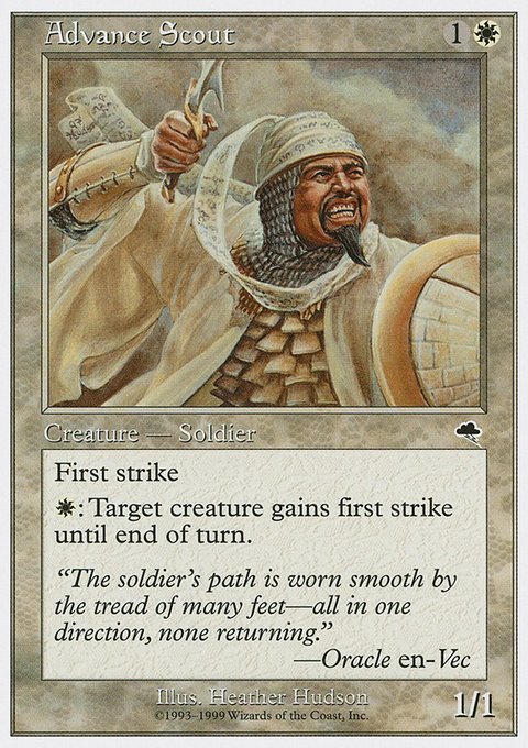 Advance Scout, Battle Royale Box Set #2, Magic: The Gathering card