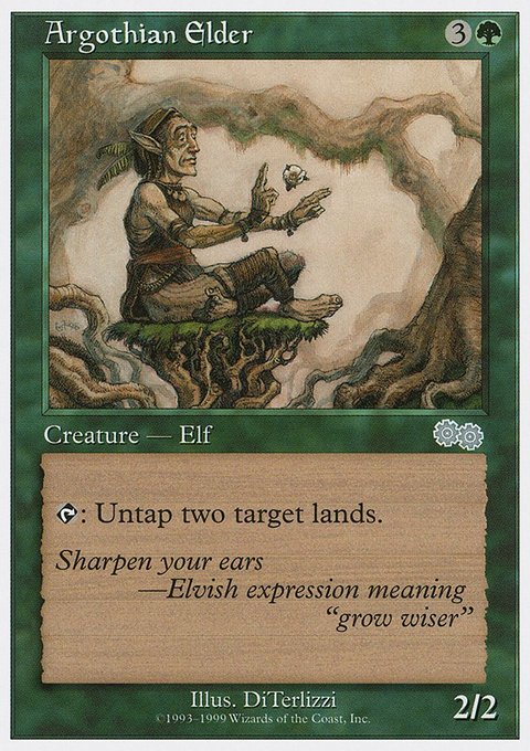 Argothian Elder, Battle Royale Box Set #6, Magic: The Gathering card
