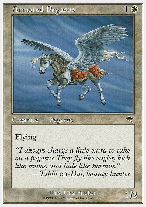 Armored Pegasus, Battle Royale Box Set #7, Magic: The Gathering card