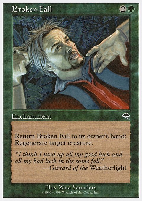 Broken Fall, Battle Royale Box Set #10, Magic: The Gathering card