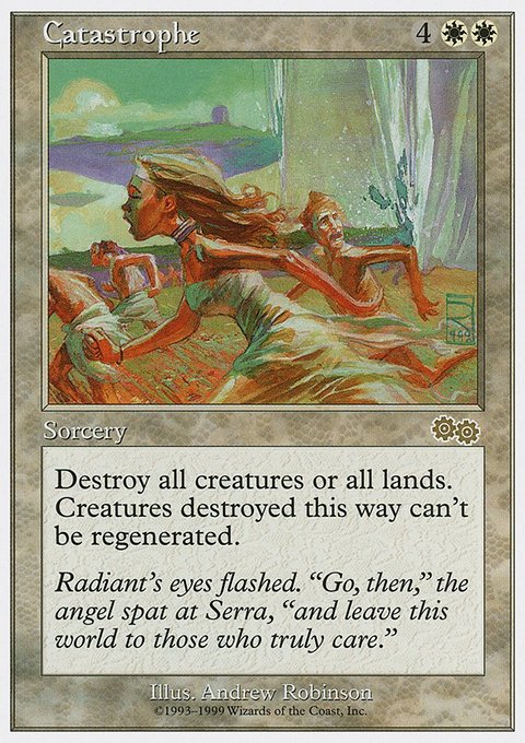 Catastrophe, Battle Royale Box Set #12, Magic: The Gathering card