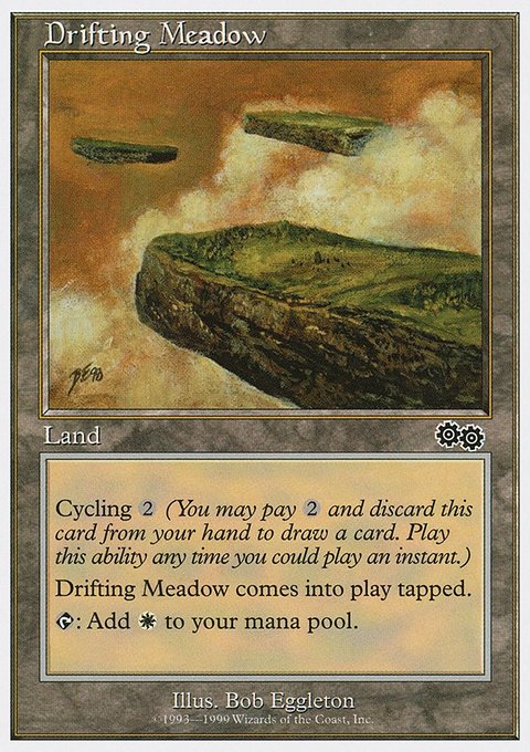 Drifting Meadow, Battle Royale Box Set #22, Magic: The Gathering card