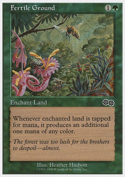 Fertile Ground, Battle Royale Box Set #26, Magic: The Gathering card