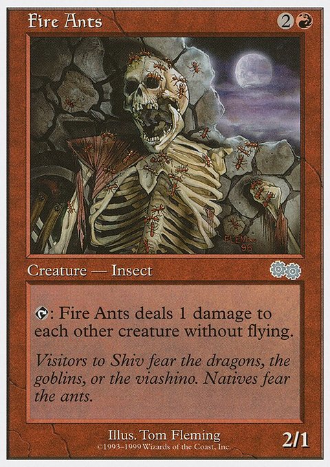 Fire Ants, Battle Royale Box Set #27, Magic: The Gathering card
