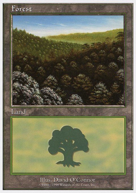 Forest, Battle Royale Box Set #101, Magic: The Gathering card