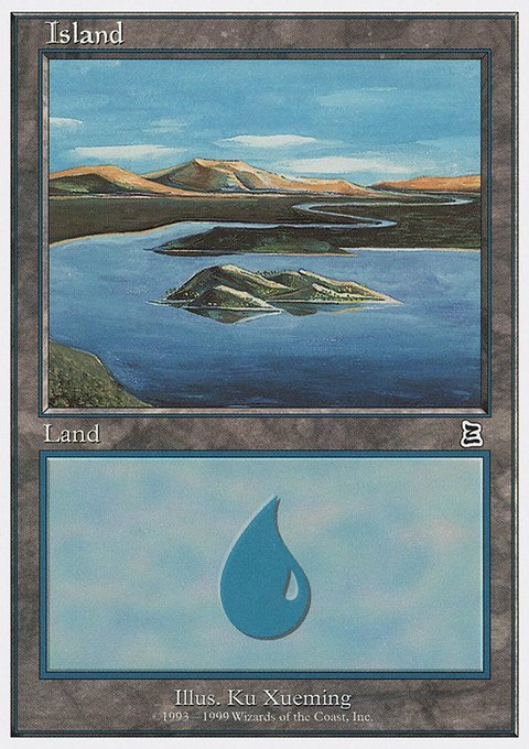 Island, Battle Royale Box Set #112, Magic: The Gathering card