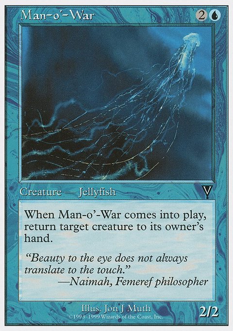 Man-o'-War, Battle Royale Box Set #40, Magic: The Gathering card