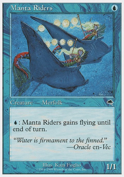 Manta Riders, Battle Royale Box Set #43, Magic: The Gathering card