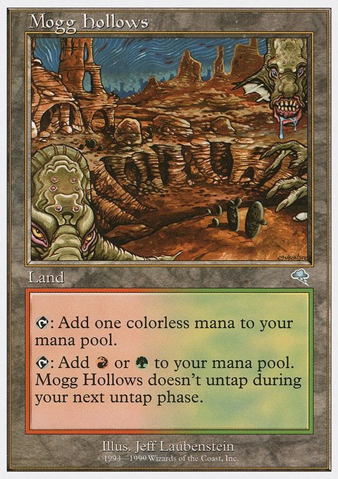Mogg Hollows, Battle Royale Box Set #45, Magic: The Gathering card