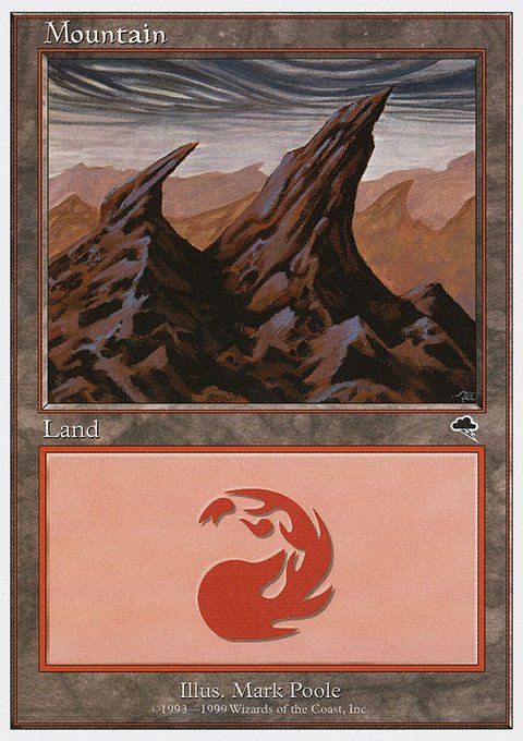 Mountain, Battle Royale Box Set #116, Magic: The Gathering card