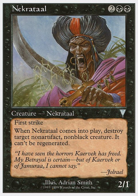Nekrataal, Battle Royale Box Set #46, Magic: The Gathering card
