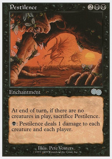Pestilence, Battle Royale Box Set #49, Magic: The Gathering card