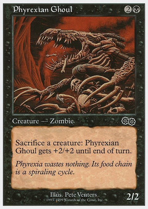 Phyrexian Ghoul, Battle Royale Box Set #50, Magic: The Gathering card