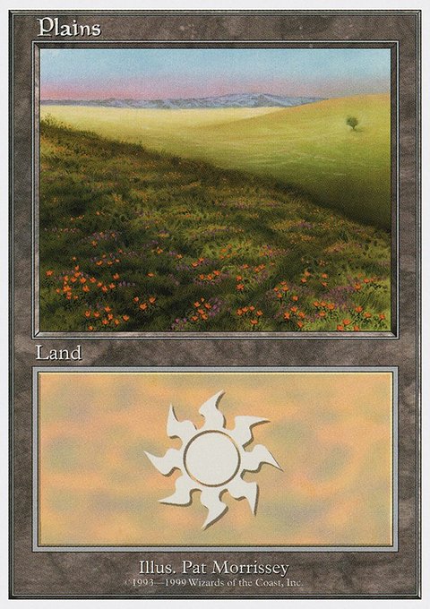 Plains, Battle Royale Box Set #125, Magic: The Gathering card