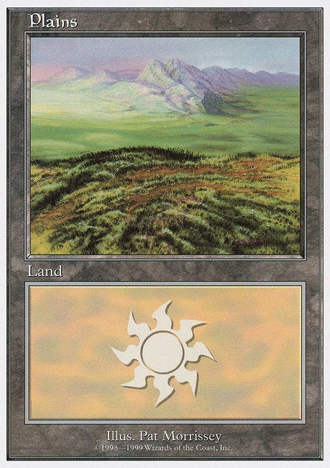 Plains, Battle Royale Box Set #126, Magic: The Gathering card