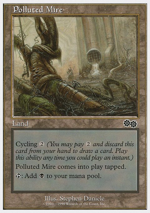 Polluted Mire, Battle Royale Box Set #53, Magic: The Gathering card