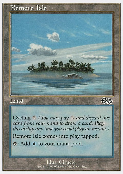 Remote Isle, Battle Royale Box Set #58, Magic: The Gathering card