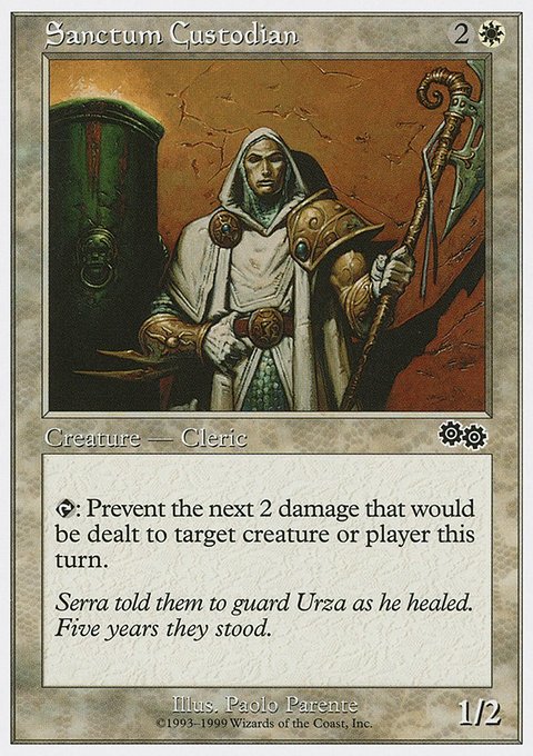 Sanctum Custodian, Battle Royale Box Set #62, Magic: The Gathering card