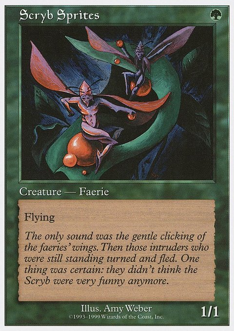 Scryb Sprites, Battle Royale Box Set #66, Magic: The Gathering card