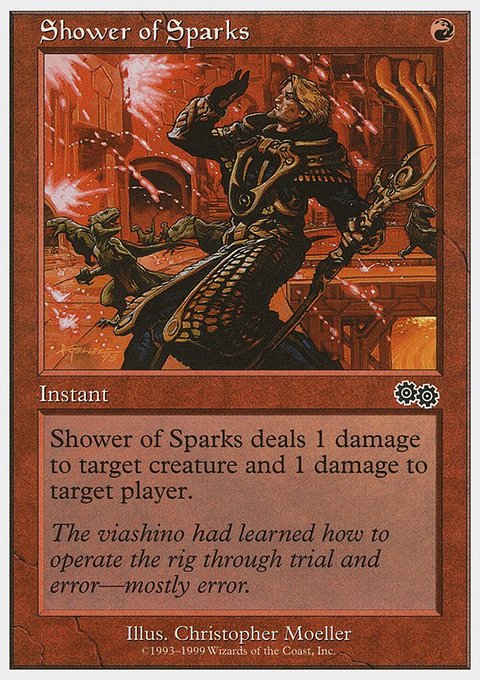 Shower of Sparks, Battle Royale Box Set #71, Magic: The Gathering card