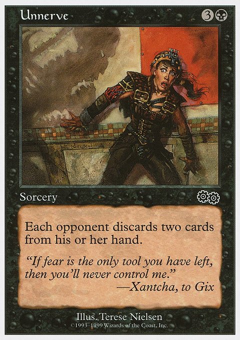 Unnerve, Battle Royale Box Set #91, Magic: The Gathering card