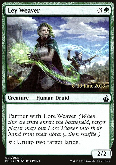 Ley Weaver, Battlebond Promos #21s, Magic: The Gathering card