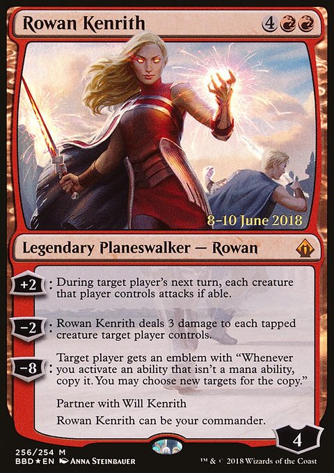 Rowan Kenrith, Battlebond Promos #256s, Magic: The Gathering card