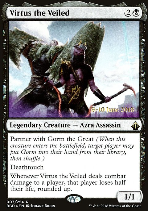 Virtus the Veiled, Battlebond Promos #7s, Magic: The Gathering card