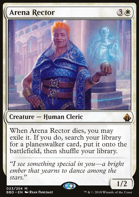 Arena Rector, Battlebond #23, Magic: The Gathering card