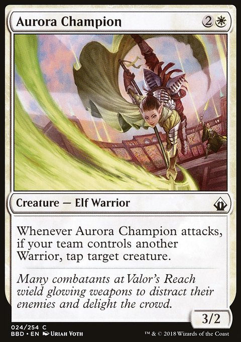 Aurora Champion, Battlebond #24, Magic: The Gathering card