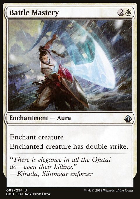 Battle Mastery, Battlebond #89, Magic: The Gathering card