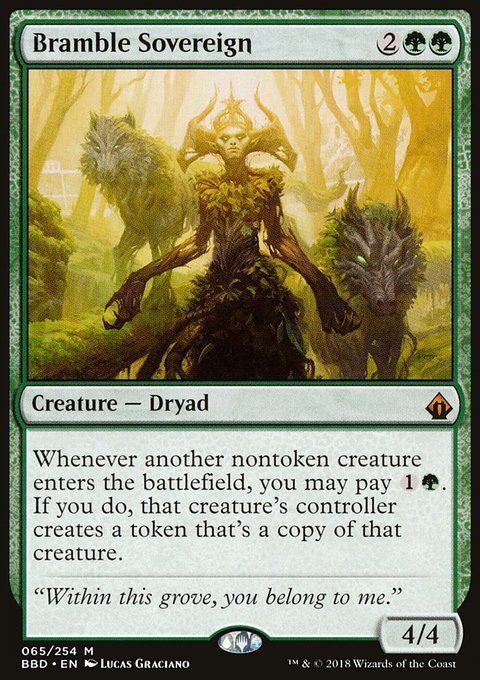 Bramble Sovereign, Battlebond #65, Magic: The Gathering card