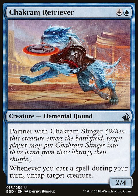 Chakram Retriever, Battlebond #15, Magic: The Gathering card