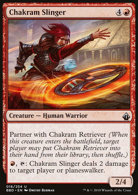 Chakram Slinger, Battlebond #16, Magic: The Gathering card