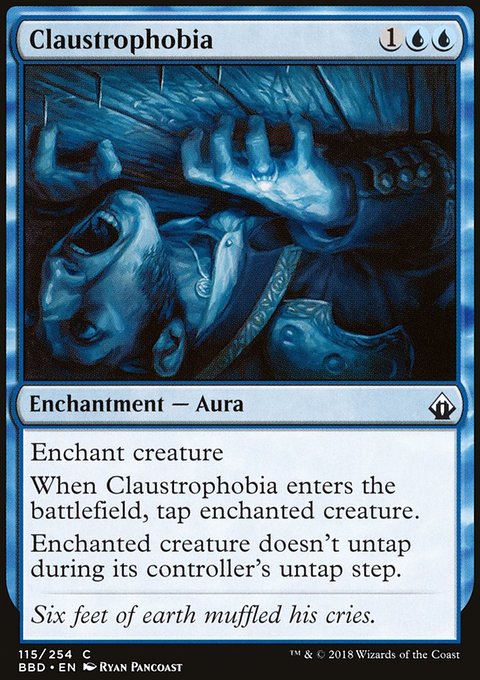 Claustrophobia, Battlebond #115, Magic: The Gathering card