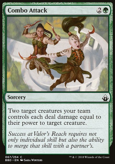 Combo Attack, Battlebond #67, Magic: The Gathering card