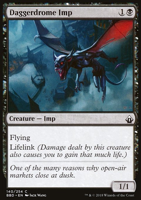 Daggerdrome Imp, Battlebond #140, Magic: The Gathering card